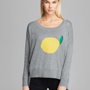 French Connection Lemon Intarsia Sweater
